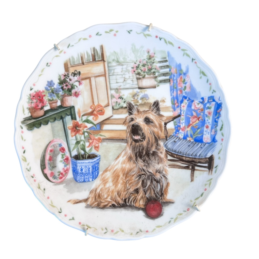 Vintage Royal Albert Bone China Man’s Best Friend Collection Playtime 1989